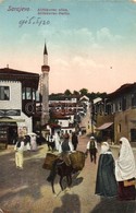 T3 Sarajevo, Alifakovac Ulica / Street With Minaret And Shops, People In Traditional Dress, Bosnian Folklore (EB) - Zonder Classificatie