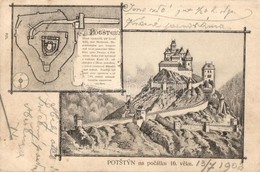 T2/T3 Potstejn, Potstyn,Pottenstein; Castle In The 16th Century - Zonder Classificatie