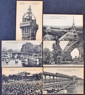 ** Paris - 20 Pre-1945 Postcards - Unclassified