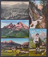 ** * Berchtesgaden - 10 Pre-1945 Postcards - Unclassified