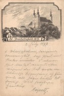 * T2 1897 (Vorläufer!) Sveta Trojica V Slovenskih Goricah, Heiligendreifaltigkeit In Windischbüheln; Church - Zonder Classificatie