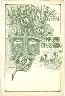 * T2/T3 Ungarn's Raritäten / Magyar Ritkaságok. Hungaria Bélyegkereskedés Kiadása / Hungarian Stamp Rarities. Art Nouvea - Zonder Classificatie