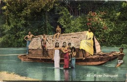 T2/T3 River Transport In Ceylon. Sri Lankan Folklore. The Colombo Apothecaries Co. Ltd. No. 45. (EK) - Unclassified