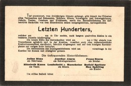 ** T2 Letzten Hunderters. Die Tieftrauernden Hinterbliebenen / Last Hundreds. WWI K.u.k. Military Memorial Postcard. Mus - Unclassified