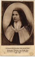 ** T2/T3 Schwester Theresia Vom Kinde Jesu / Thérese Of Lisieux (EK) - Unclassified