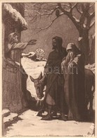 * T2 Maria Und Josef, 'Ars Liturgica' Werkstätten Für Laacer Kunst Nr. 943 / Mary And Joseph, Religious Art Postcard - Zonder Classificatie