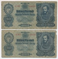 1930. 20P (2x) T:III- - Zonder Classificatie