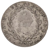 1784E 20kr Ag 'II. József' Gyulafehérvár (6,58g) T:2-,3 Patina / Hungary 1784E 20 Kreuzer Ag 'Joseph II' Alba Iulia (6,5 - Unclassified