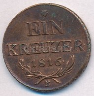 1816B 1kr Cu T:2,2- Ph., Patina - Unclassified