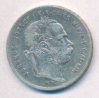 1871KB 1Ft Ag 'Ferenc József / Középcímer' Körmöcbánya  T:2 Kis Ph.
Hungary 1871KB 1 Forint Ag 'Franz Joseph' Kremnitz C - Zonder Classificatie