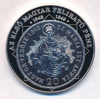 DN 'A Magyar Nemzet Pénzérméi - Az Első Magyar Feliratú Pénz 1848-1849' Ag Emlékérem, Tanúsítávnnyal (15g/0.333/35mm) T: - Unclassified