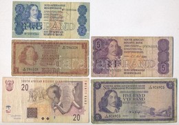 Dél-Afrika ~1970-1990. 1R-20R (9xklf) Mind Különböző Bankjegy T:III,III-
South Africa ~1970-1990. 1 Rand - 20 Rand (9xdi - Zonder Classificatie