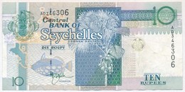 Seychelle-szigetek 1998. 10R T:III
Seychelles 1998. 10 Rupees C:F
Krause 36 - Zonder Classificatie