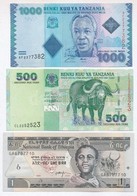 6db Különböző Bankjegy Afrikai Országokból, Közte Etiópia, Kenya, Tanzánia T:I,III
6pcs Of Different Banknotes From Afri - Zonder Classificatie