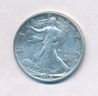 Amerikai Egyesült Államok 1918. 1/2$ Ag 'Standing Liberty' T:2-,3 K.
USA 1918. 1/2 Dollar Ag 'Standing Liberty' C:VF,F S - Zonder Classificatie