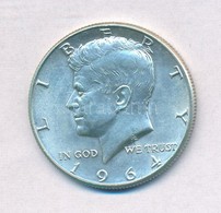 Amerikai Egyesült Államok 1964D 1/2$ Ag 'Kennedy' T:1-
USA 1964D 1/2 Dollar Ag 'Kennedy' C:AU
Krause KM#202 - Unclassified