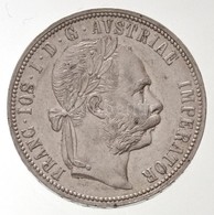 Ausztria 1884. 1Fl Ag 'Ferenc József' T:1-
Austria 1884. 1 Florin Ag 'Franz Joseph' C:AU 
Krause KM#2222 - Zonder Classificatie