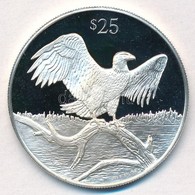 Brit Virgin-szigetek 1993. 25$ Ag 'Fehérfejű Rétisas' T:PP
British Virgin Islands 1993. 25 Dollars Ag 'Bald Eagle' C:PP
 - Unclassified