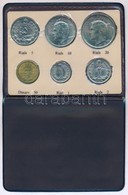 Irán 1972. 50d-20R (6xklf) Forgalmi Sor Eredeti Tokban T:1,1- Patina
Iran 1972. 50 Dinars - 20 Rials (6xdiff) Coin Set I - Unclassified