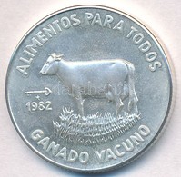 Kuba 1982. 5P Ag 'Tehén' T:BU 
Cuba 1982. 5 Pesetas Ag 'Cow C:BU
Krause KM#103 - Unclassified