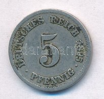 Német Birodalom 1895F 5pf Cu-Ni T:2-
German Empire 1895F 5 Pfennig Cu-Ni C:VF - Unclassified