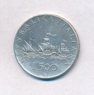 Olaszország 1959R 500L Ag 'Kolumbusz Hajói' T:2
Italy 1959R 500 Lire Ag 'Columbus' Ships' C:XF - Zonder Classificatie