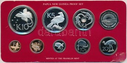 Pápua Új-Guinea 1980. 1t-10K (9xklf) Forgalmi Sor Kartoncsomagolásban T:PP
Papua New Guinea 1980. 1 Toea - 10 Kina (9xdi - Zonder Classificatie