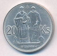 Szlovákia 1941. 20K Ag 'Cirill és Metód' T:1-,2
Slovakia 1941. 20 Korun Ag 'St. Kyrill And St. Methodius' C:AU,XF
Krause - Unclassified