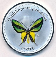 Vanuatu 2006. 10V Ezüstözött Cu-Ni 'Ornithoptera Paradisea' T:PP
Vanuatu 2006. 10 Vatu Silver Plated Cu-Ni 'Ornithoptera - Unclassified