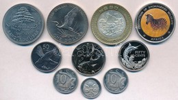 Vegyes: 10db-os Fémpénz Tétel A Világ Minden Tájáról T:PP,1-,2
Mixed: 10pcs Of Coins From All Around The World C:PP,AU,X - Unclassified