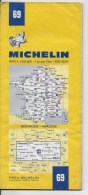 MICHELIN 1/200000  Bourges Macon - Cartes Routières