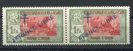 RC 6738 - INDE FRANÇAISE 161 VARIÉTÉ TACHE "A" AVANT FRANCE LIBRE TENANT A NORMAL NEUF ** - Unused Stamps