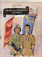 RECUEIL DE PREPARATION MILITAIRE  Capitaine Millet  SENS Yonne  ANNEE 1961 - Francia