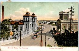 BUENOS AIRES , Rep. Argentina - Estacion Casa Amarilla - Argentine