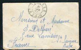 Sénégal - Enveloppe Format Carte De Visite De M 'Bour Pour La France En 1931 , Affranchissement Au Verso - Ref J 70 - Storia Postale