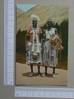 GUINÉ    - TOCADOR E BAILARINO  -  FARIM - 2 SCANS  - (Nº19975) - Guinea Bissau