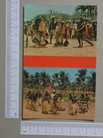 GUINÉ    - DANÇAS  -  BIJAGÓS - 2 SCANS  - (Nº19977) - Guinea Bissau