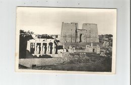 EDFOU (EGYPTE) CARTE PHOTO DU TEMPLE D'HORUS - Edfou