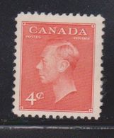 CANADA Scott # 306 Mint Part OG - KGVI Definitive - Nuevos