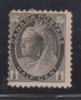 CANADA Scott # 74 MHR - Queen Victoria Numeral Issue - Nuovi