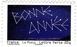 FRANCE 2013 N° A 764a Neuf ** Bonne Année Recto Fond Blanc (Pro) Meilleurs Voeux A764a - Unused Stamps