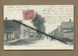 CPA - Sainte Geneviève  - ( Oise) - Rue Du Camp Du Puit - Sainte-Geneviève