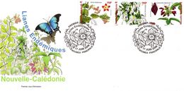 NOUVELLE CALEDONIE - FDC De 2006 N° 981 à 983 - Briefe U. Dokumente