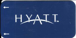 - Carte Clé D'hôtel - HYATT - - Chiavi Di Alberghi