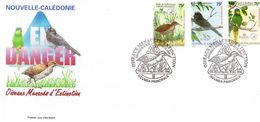 NOUVELLE CALEDONIE - FDC De 2006 N° 978 à 980 - Brieven En Documenten