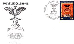 NOUVELLE CALEDONIE - FDC De 2003 N° 889 - Storia Postale