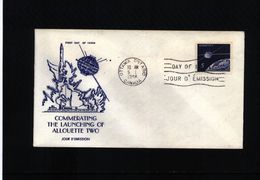 Canada 1966 Space / Raumfahrt  Interesting FDC - North  America