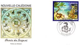 NOUVELLE CALEDONIE - FDC De 2001 N° 838 - Covers & Documents