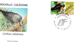 NOUVELLE CALEDONIE - FDC De 2001 N° 843 - Brieven En Documenten