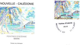 NOUVELLE CALEDONIE - FDC De 2001 N° 853 - Brieven En Documenten